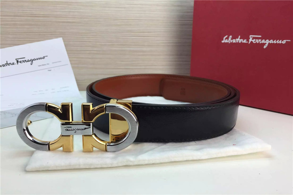 Super Perfect Quality Ferragamo Belts(100% Genuine Leather,steel Buckle)-667