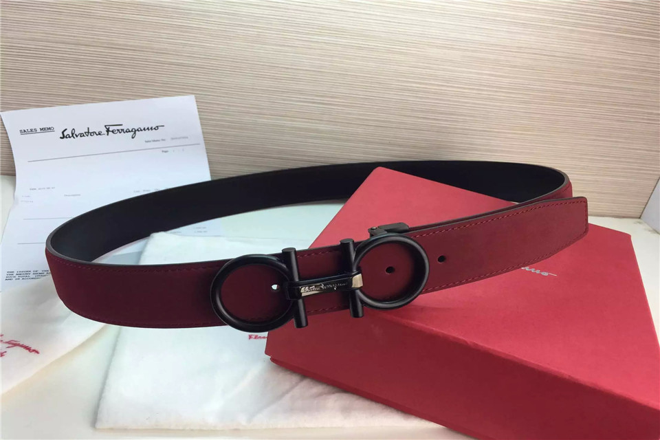 Super Perfect Quality Ferragamo Belts(100% Genuine Leather,steel Buckle)-678