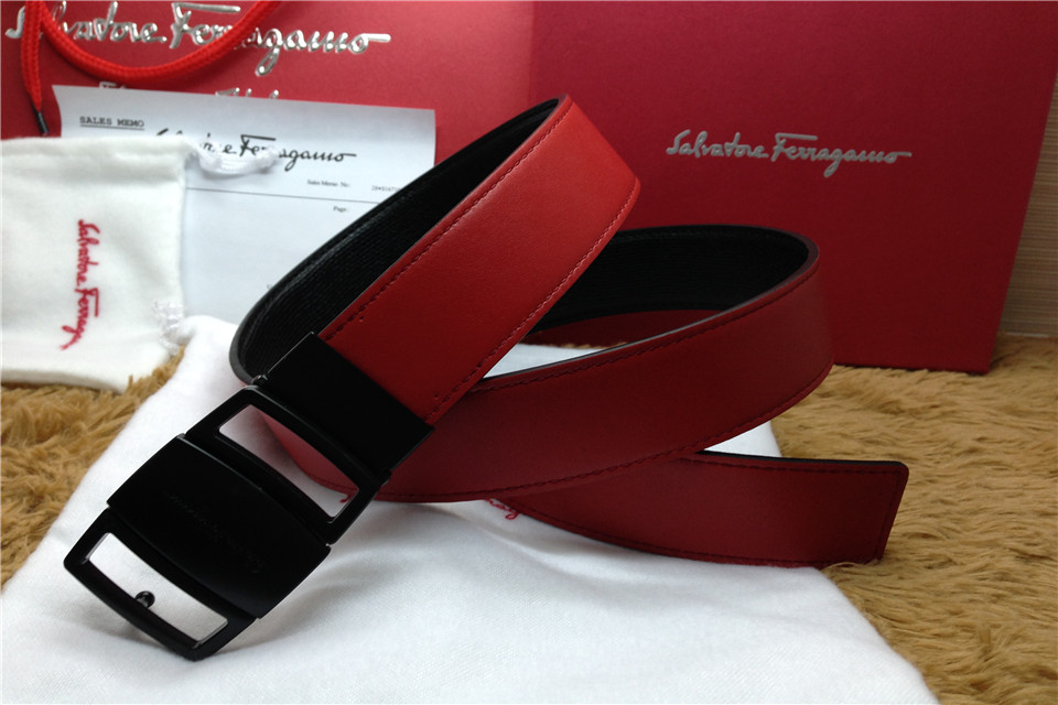 Super Perfect Quality Ferragamo Belts(100% Genuine Leather,steel Buckle)-695