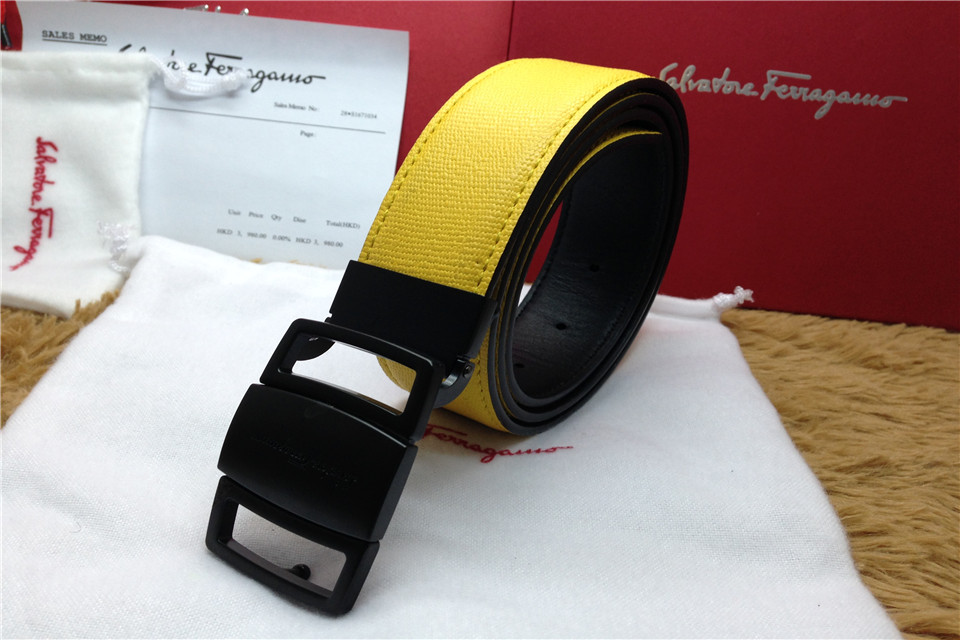 Super Perfect Quality Ferragamo Belts(100% Genuine Leather,steel Buckle)-714