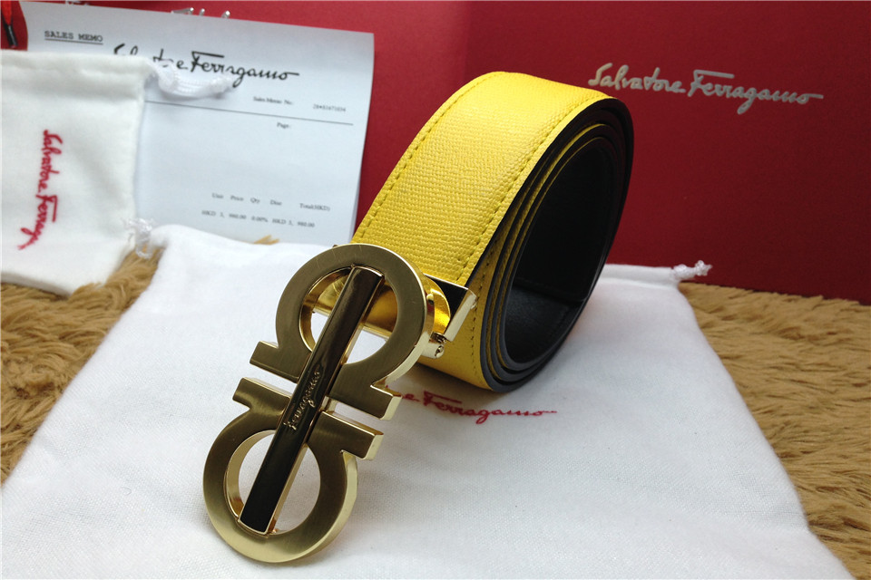 Super Perfect Quality Ferragamo Belts(100% Genuine Leather,steel Buckle)-720