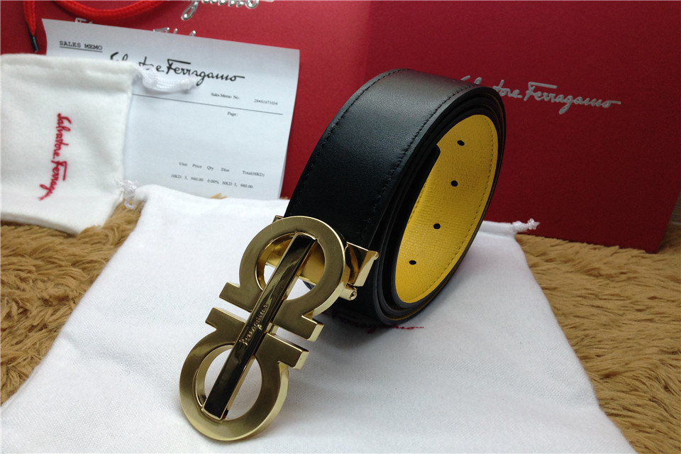 Super Perfect Quality Ferragamo Belts(100% Genuine Leather,steel Buckle)-722