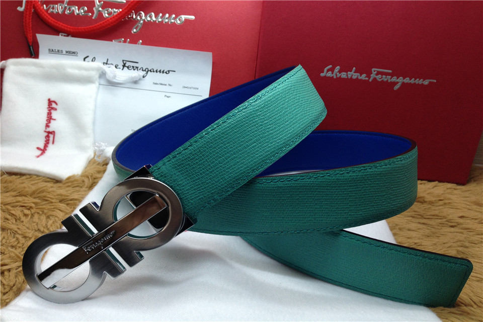 Super Perfect Quality Ferragamo Belts(100% Genuine Leather,steel Buckle)-723