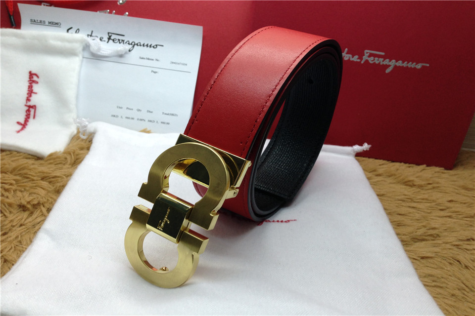 Super Perfect Quality Ferragamo Belts(100% Genuine Leather,steel Buckle)-728