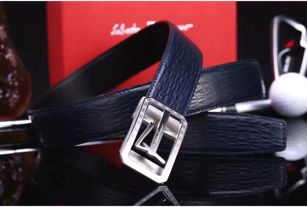 Super Perfect Quality Ferragamo Belts(100% Genuine Leather,steel Buckle)-774