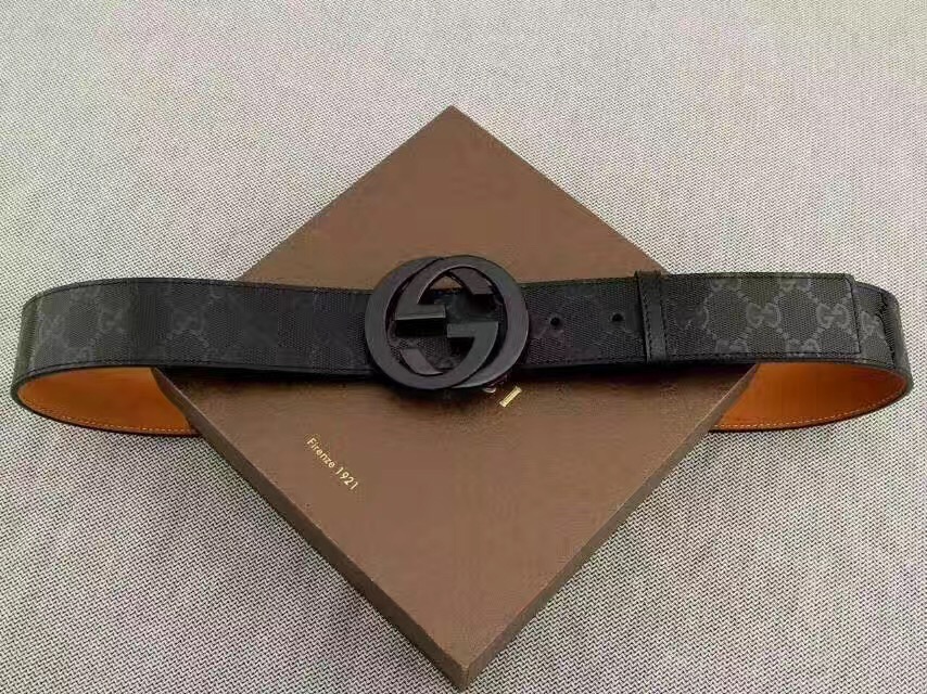 Super Perfect Quality G Belts(100% Genuine Leather,steel Buckle)-614