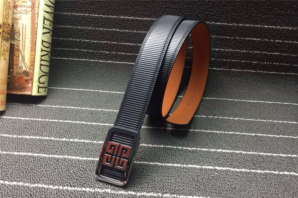 Super Perfect Quality Givenchy Belts(100% Genuine Leather,Reversible Steel Buckle)-023