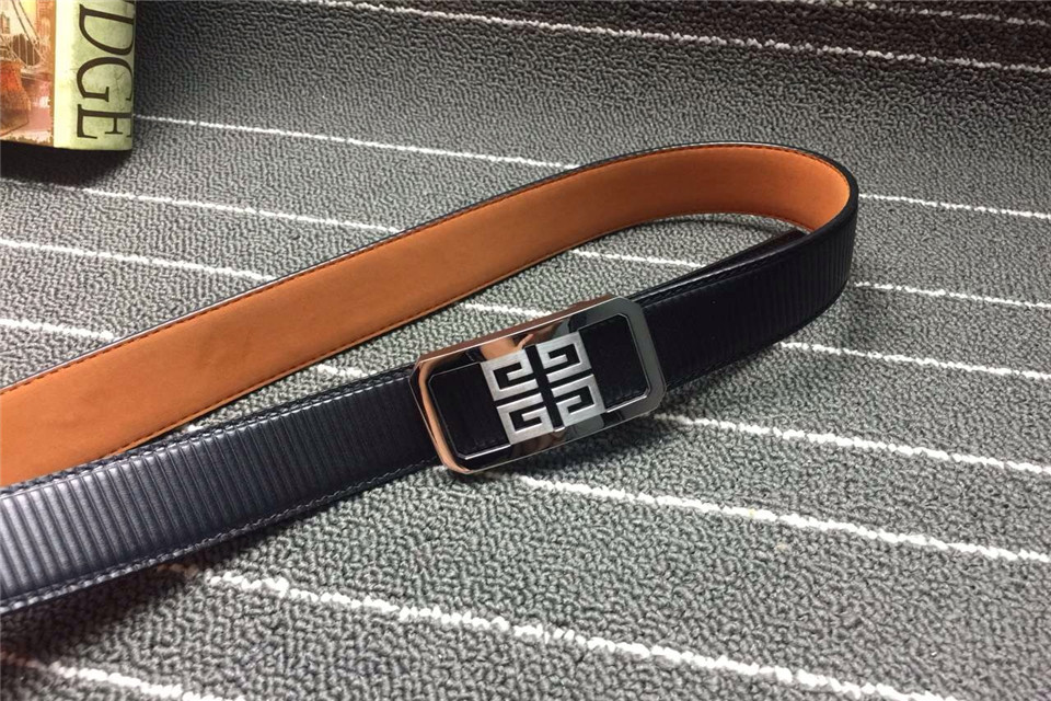 Super Perfect Quality Givenchy Belts(100% Genuine Leather,Reversible Steel Buckle)-025