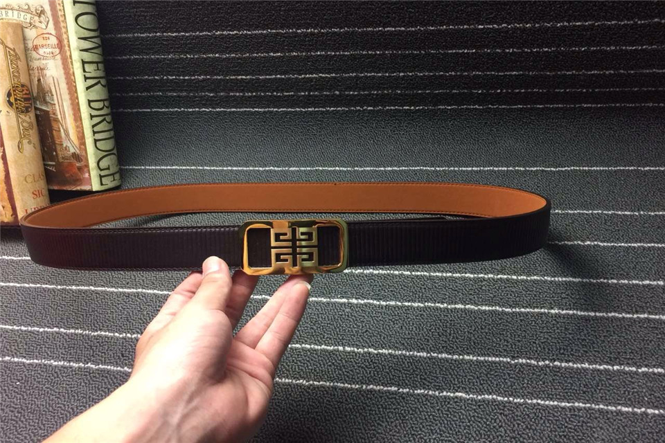 Super Perfect Quality Givenchy Belts(100% Genuine Leather,Reversible Steel Buckle)-027