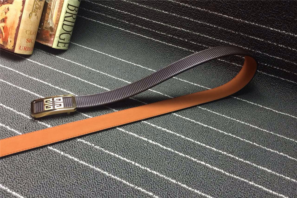 Super Perfect Quality Givenchy Belts(100% Genuine Leather,Reversible Steel Buckle)-028