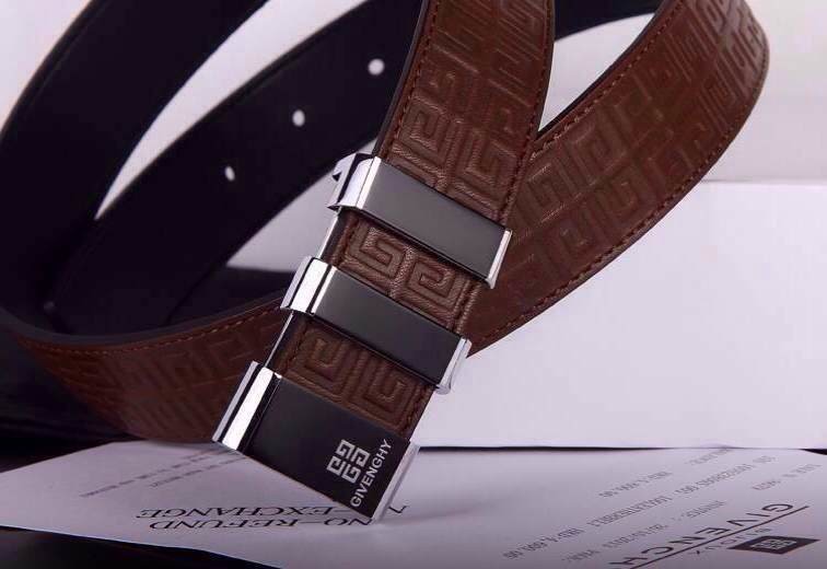 Super Perfect Quality Givenchy Belts(100% Genuine Leather,Reversible Steel Buckle)-084