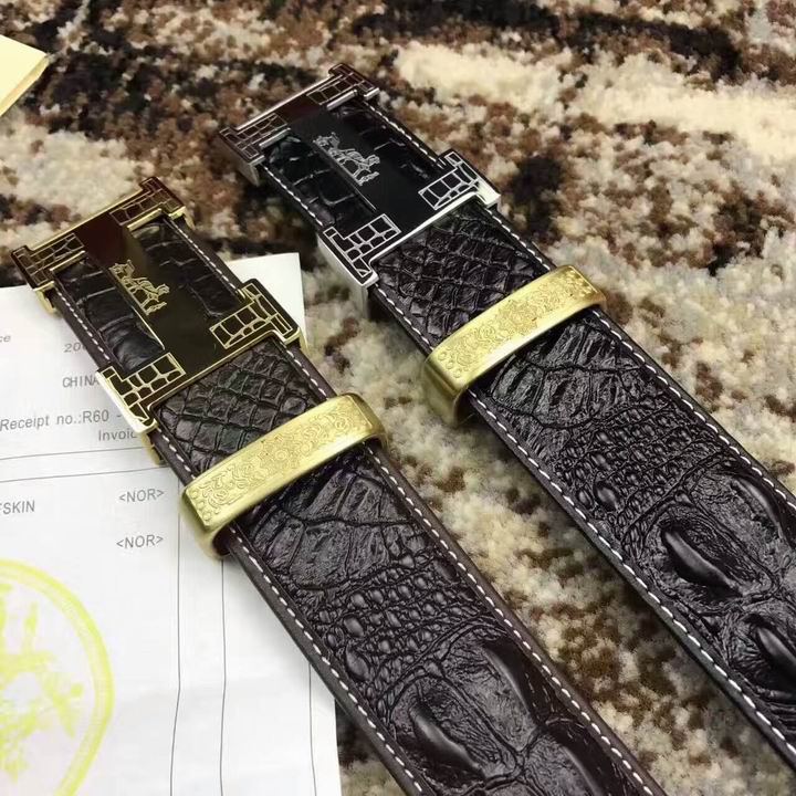 Super Perfect Quality Hermes Belts(100% Genuine Leather,Reversible Steel Buckle)-1020