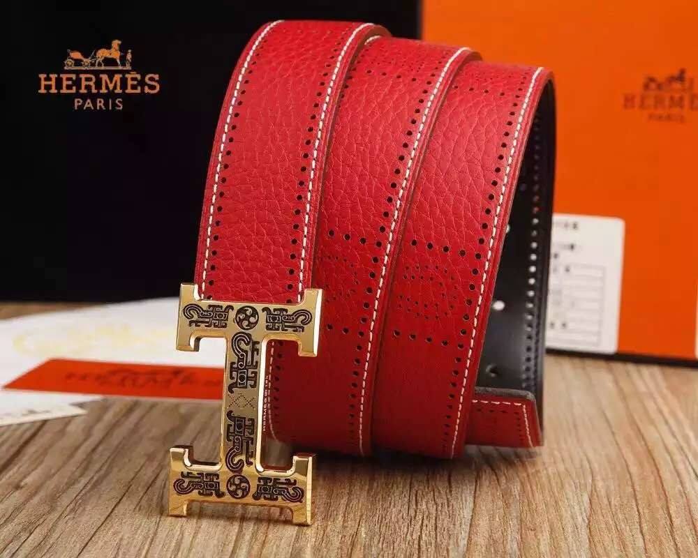 Super Perfect Quality Hermes Belts(100% Genuine Leather,Reversible Steel Buckle)-423