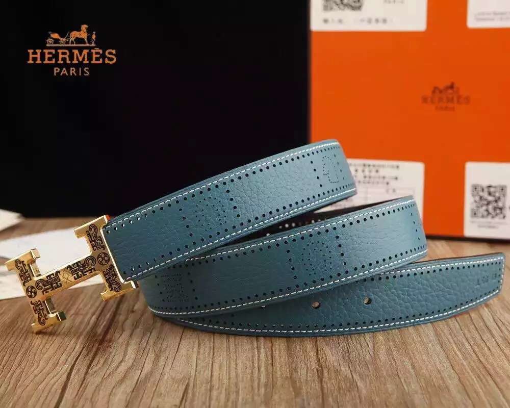 Super Perfect Quality Hermes Belts(100% Genuine Leather,Reversible Steel Buckle)-433