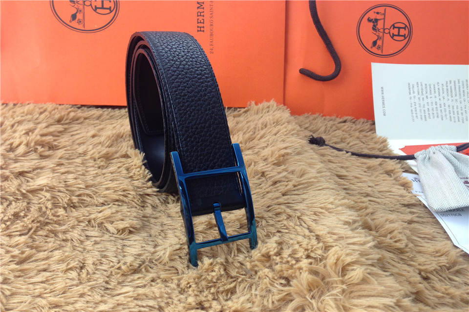 Super Perfect Quality Hermes Belts(100% Genuine Leather,Reversible Steel Buckle)-441