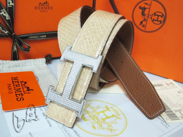 Super Perfect Quality Hermes Belts(100% Genuine Leather,Reversible Steel Buckle)-497