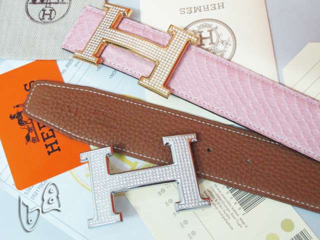 Super Perfect Quality Hermes Belts(100% Genuine Leather,Reversible Steel Buckle)-508