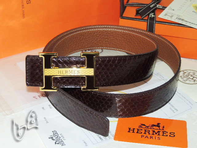 Super Perfect Quality Hermes Belts(100% Genuine Leather,Reversible Steel Buckle)-541