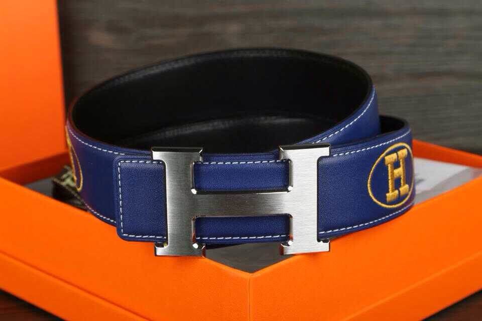 Super Perfect Quality Hermes Belts(100% Genuine Leather,Reversible Steel Buckle)-601