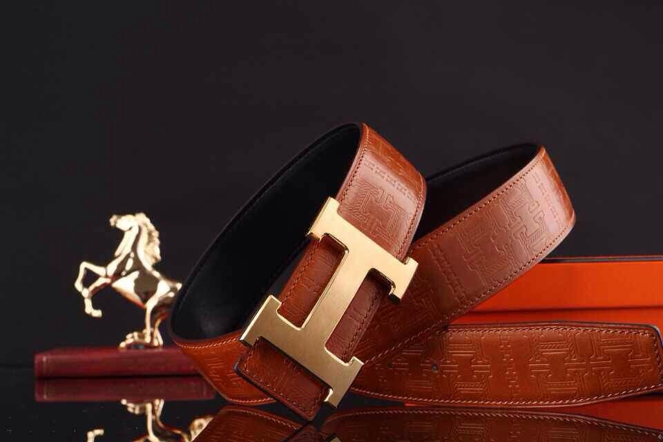 Super Perfect Quality Hermes Belts(100% Genuine Leather,Reversible Steel Buckle)-620