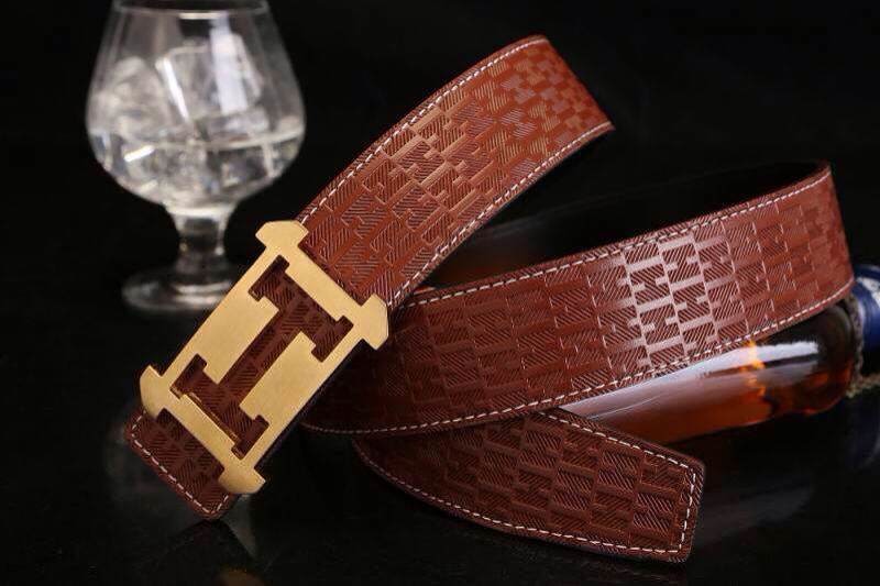 Super Perfect Quality Hermes Belts(100% Genuine Leather,Reversible Steel Buckle)-623