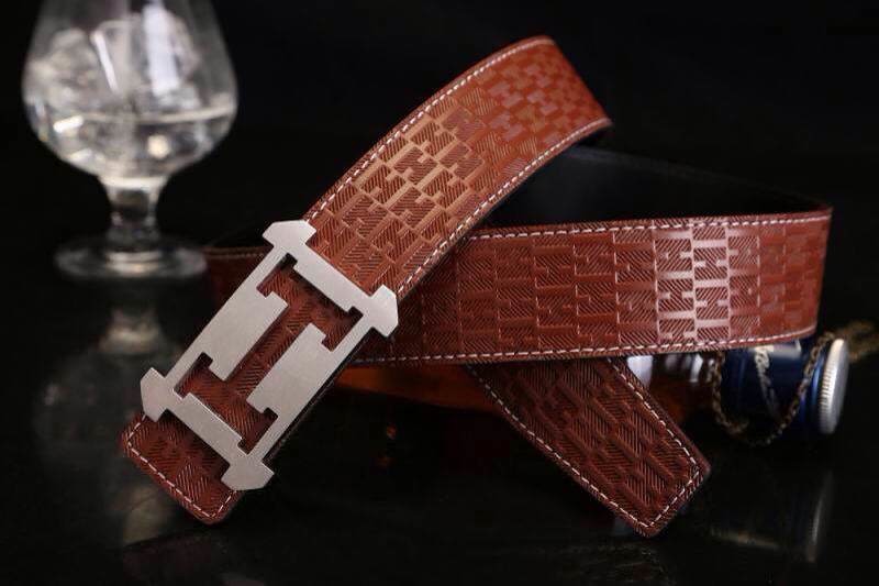 Super Perfect Quality Hermes Belts(100% Genuine Leather,Reversible Steel Buckle)-626