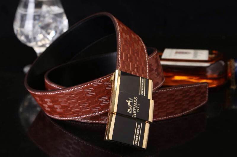 Super Perfect Quality Hermes Belts(100% Genuine Leather,Reversible Steel Buckle)-641