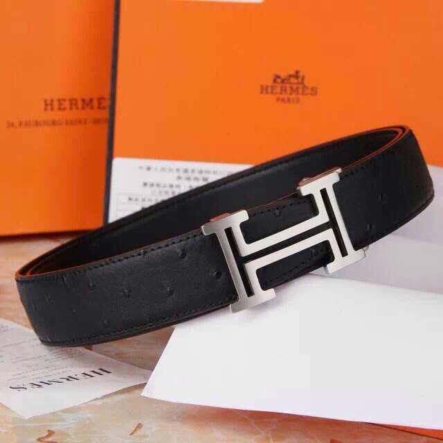 Super Perfect Quality Hermes Belts(100% Genuine Leather,Reversible Steel Buckle)-664