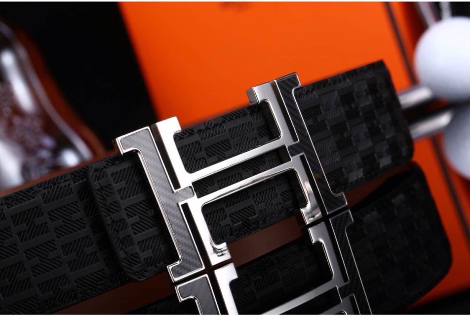 Super Perfect Quality Hermes Belts(100% Genuine Leather,Reversible Steel Buckle)-668