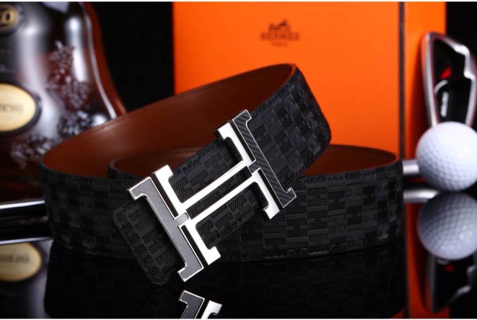 Super Perfect Quality Hermes Belts(100% Genuine Leather,Reversible Steel Buckle)-669