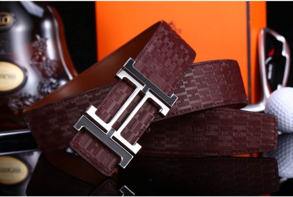 Super Perfect Quality Hermes Belts(100% Genuine Leather,Reversible Steel Buckle)-672