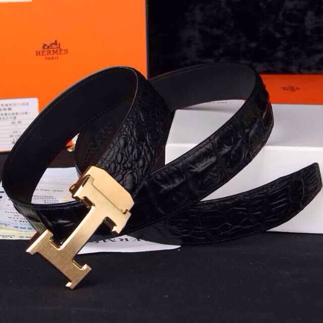 Super Perfect Quality Hermes Belts(100% Genuine Leather,Reversible Steel Buckle)-691