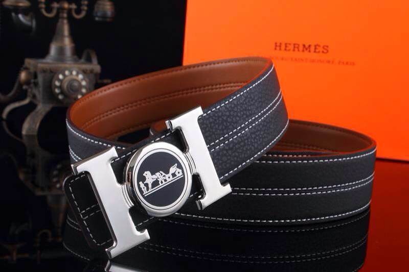 Super Perfect Quality Hermes Belts(100% Genuine Leather,Reversible Steel Buckle)-707