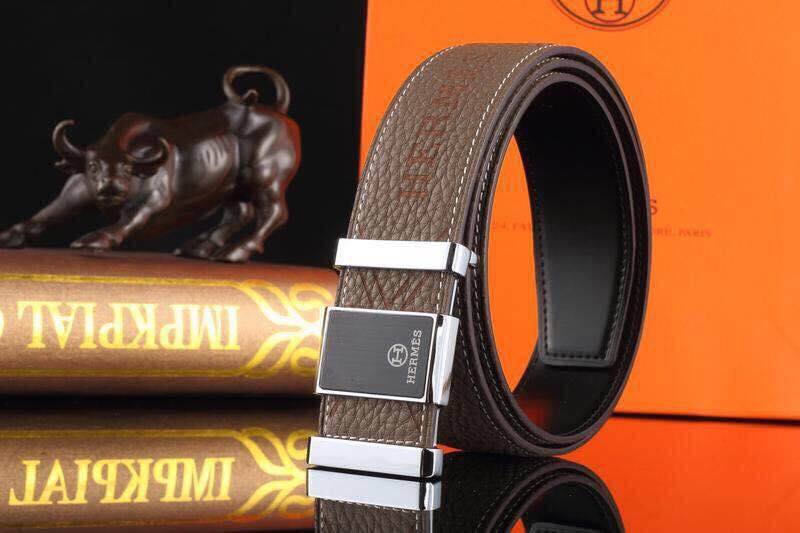 Super Perfect Quality Hermes Belts(100% Genuine Leather,Reversible Steel Buckle)-715