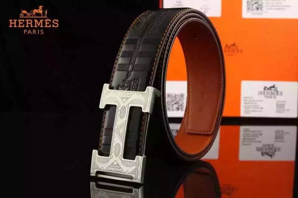 Super Perfect Quality Hermes Belts(100% Genuine Leather,Reversible Steel Buckle)-765