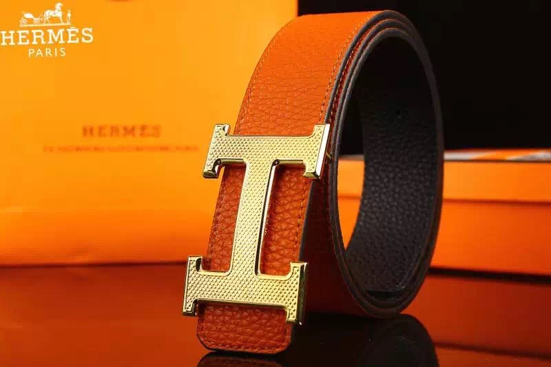 Super Perfect Quality Hermes Belts(100% Genuine Leather,Reversible Steel Buckle)-806