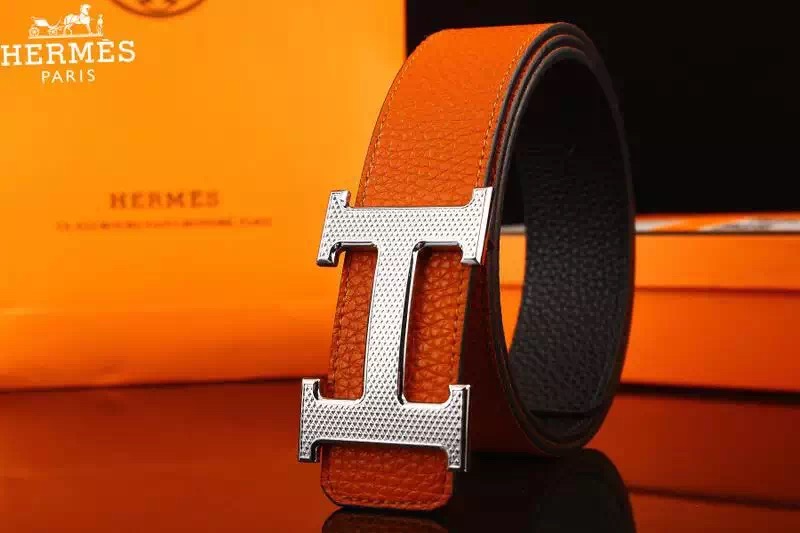 Super Perfect Quality Hermes Belts(100% Genuine Leather,Reversible Steel Buckle)-809