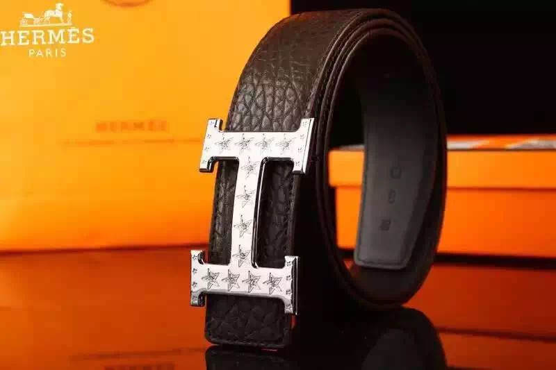 Super Perfect Quality Hermes Belts(100% Genuine Leather,Reversible Steel Buckle)-827