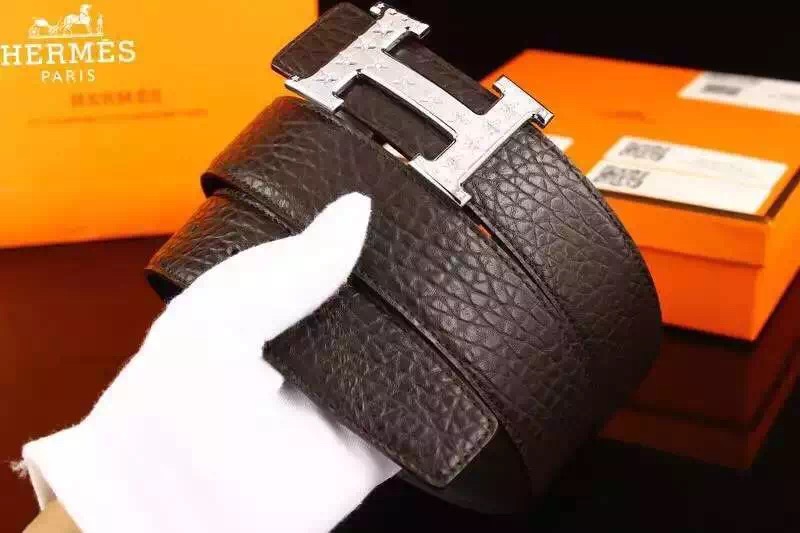 Super Perfect Quality Hermes Belts(100% Genuine Leather,Reversible Steel Buckle)-828