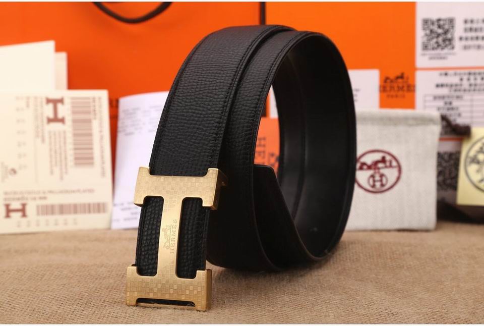 Super Perfect Quality Hermes Belts(100% Genuine Leather,Reversible Steel Buckle)-863