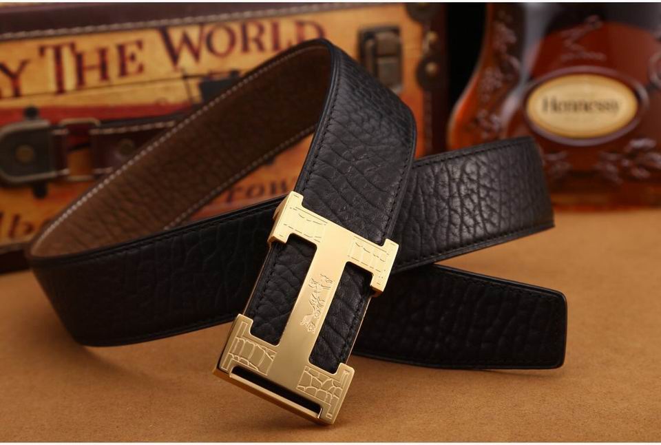 Super Perfect Quality Hermes Belts(100% Genuine Leather,Reversible Steel Buckle)-909