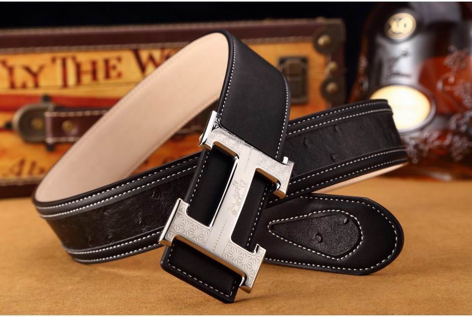 Super Perfect Quality Hermes Belts(100% Genuine Leather,Reversible Steel Buckle)-922