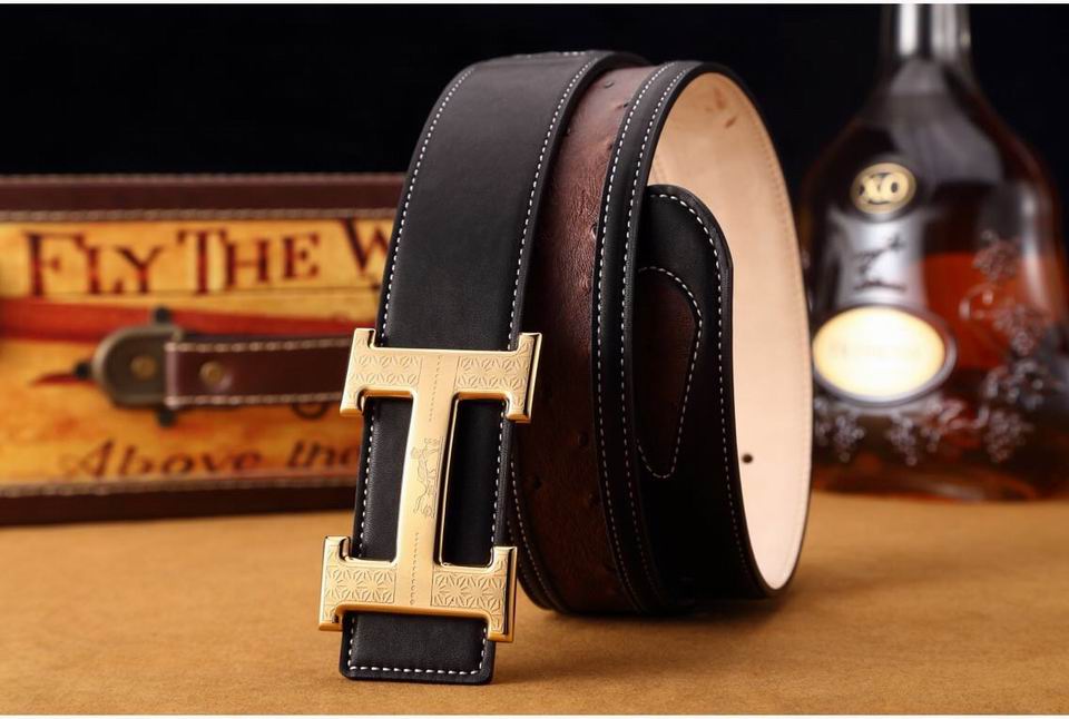 Super Perfect Quality Hermes Belts(100% Genuine Leather,Reversible Steel Buckle)-923