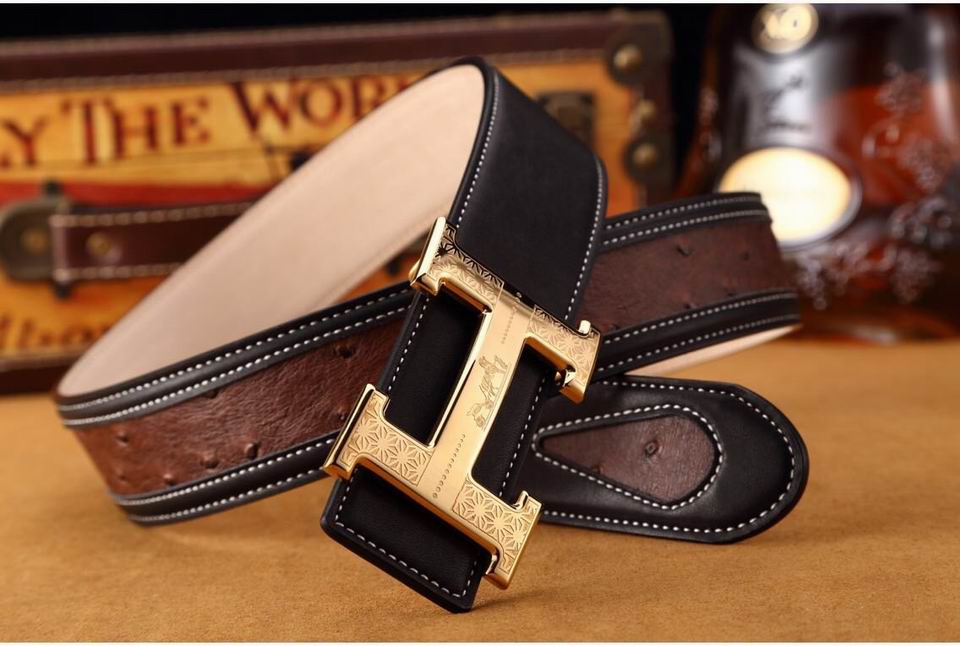 Super Perfect Quality Hermes Belts(100% Genuine Leather,Reversible Steel Buckle)-924