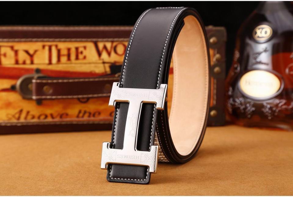 Super Perfect Quality Hermes Belts(100% Genuine Leather,Reversible Steel Buckle)-926