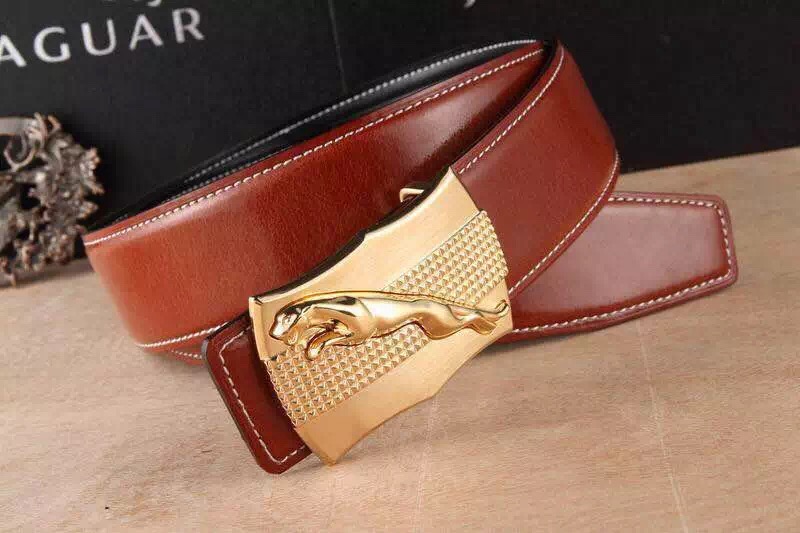 Super Perfect Quality Jaguar Belts(100% Genuine Leather,steel Buckle)-005