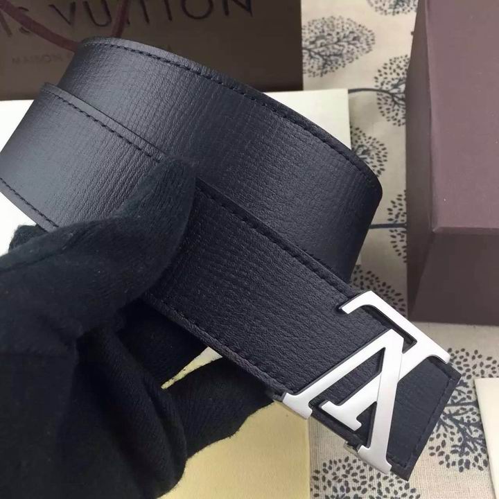 Super Perfect Quality LV Belts(100% Genuine Leather,Steel Buckle)-1228