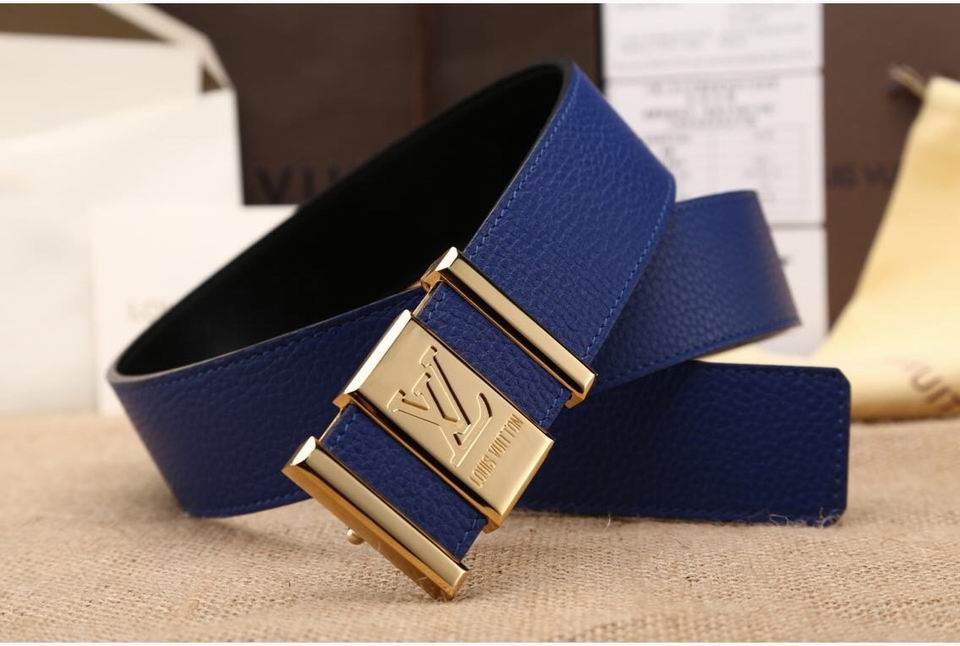 Super Perfect Quality LV Belts(100% Genuine Leather,Steel Buckle)-1268