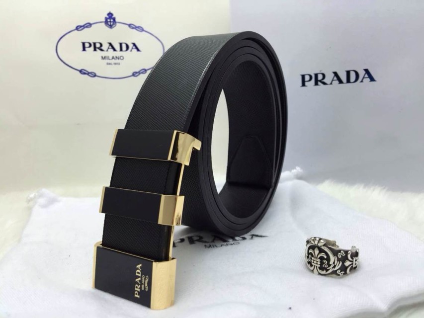 Super Perfect Quality Pada Belts(100% Genuine Leather,steel buckle)-046