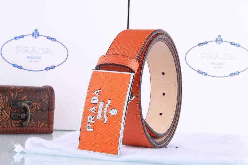 Super Perfect Quality Pada Belts(100% Genuine Leather,steel buckle)-061